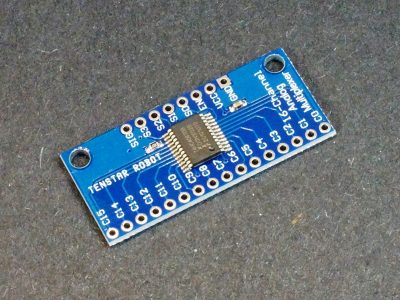 Analog and Digital 74HC4067 Mux Breakout Board