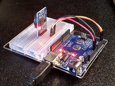 DS3231 with EEPROM Module - In Operation